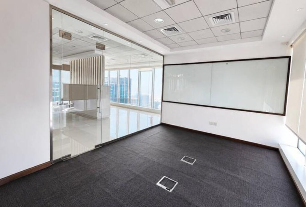 Fully fitted high floor office for rent in The Burlington, Business Bay
