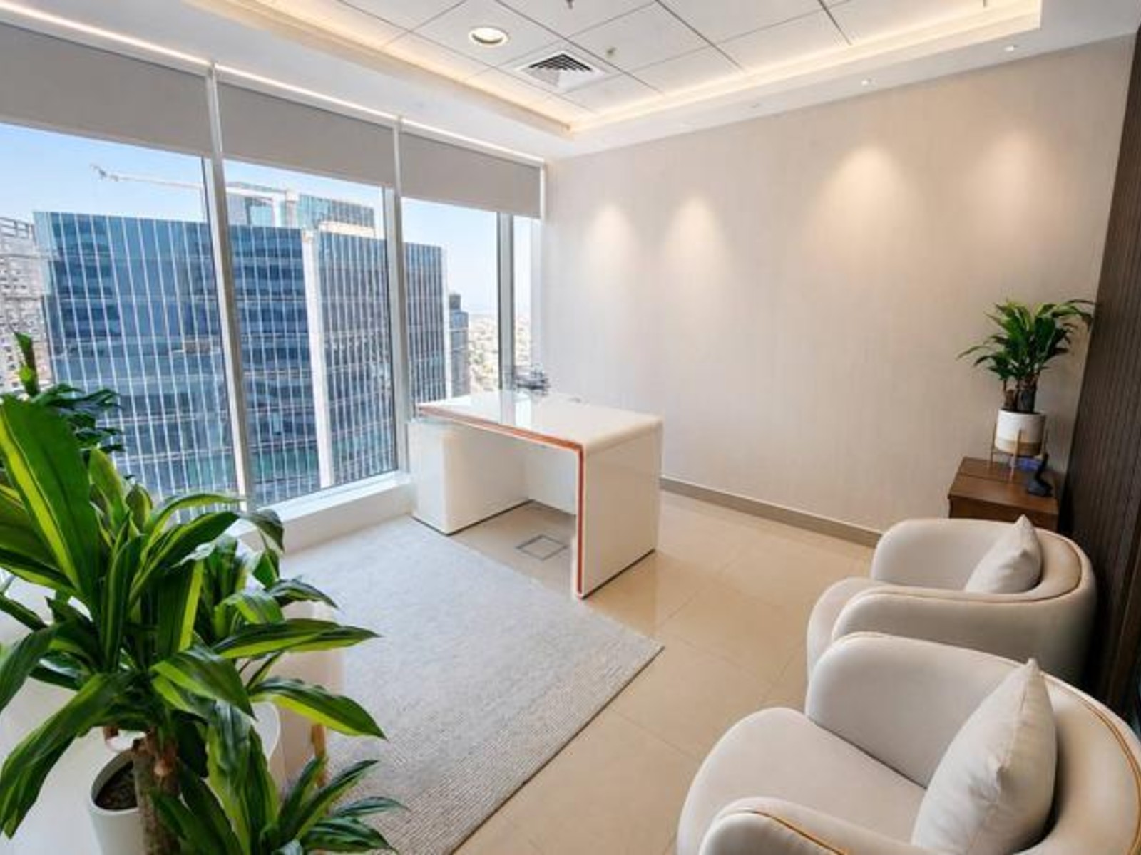 Office for Rent in The Burlington, Dubai - reception and layout