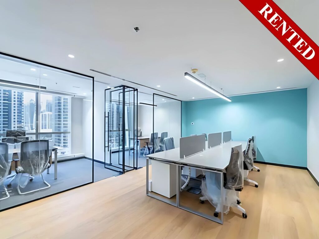 Office for Rent in Jumeirah Business Centre 5, Dubai - reception and layout