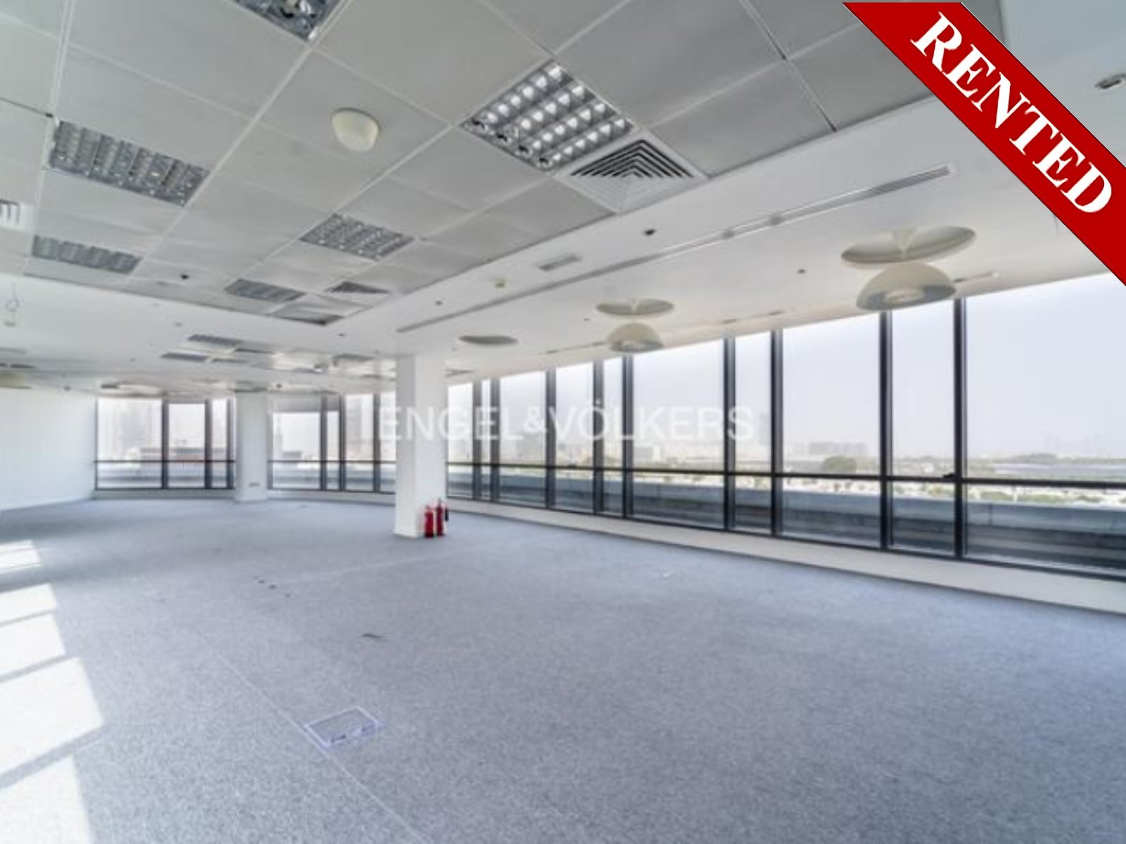 Office for Rent in Office Park, Dubai - reception and layout
