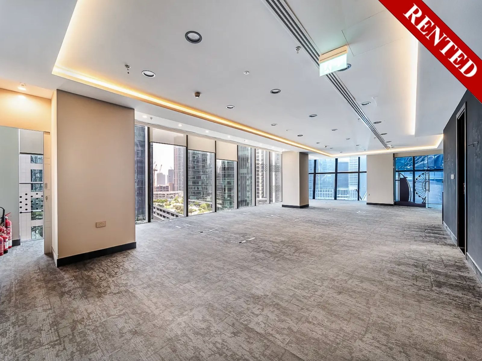 Office for Rent in Opus, Dubai - reception and layout
