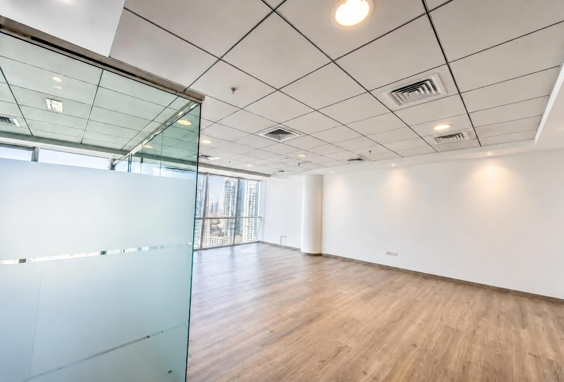 B2B Tower Business Bay office interior