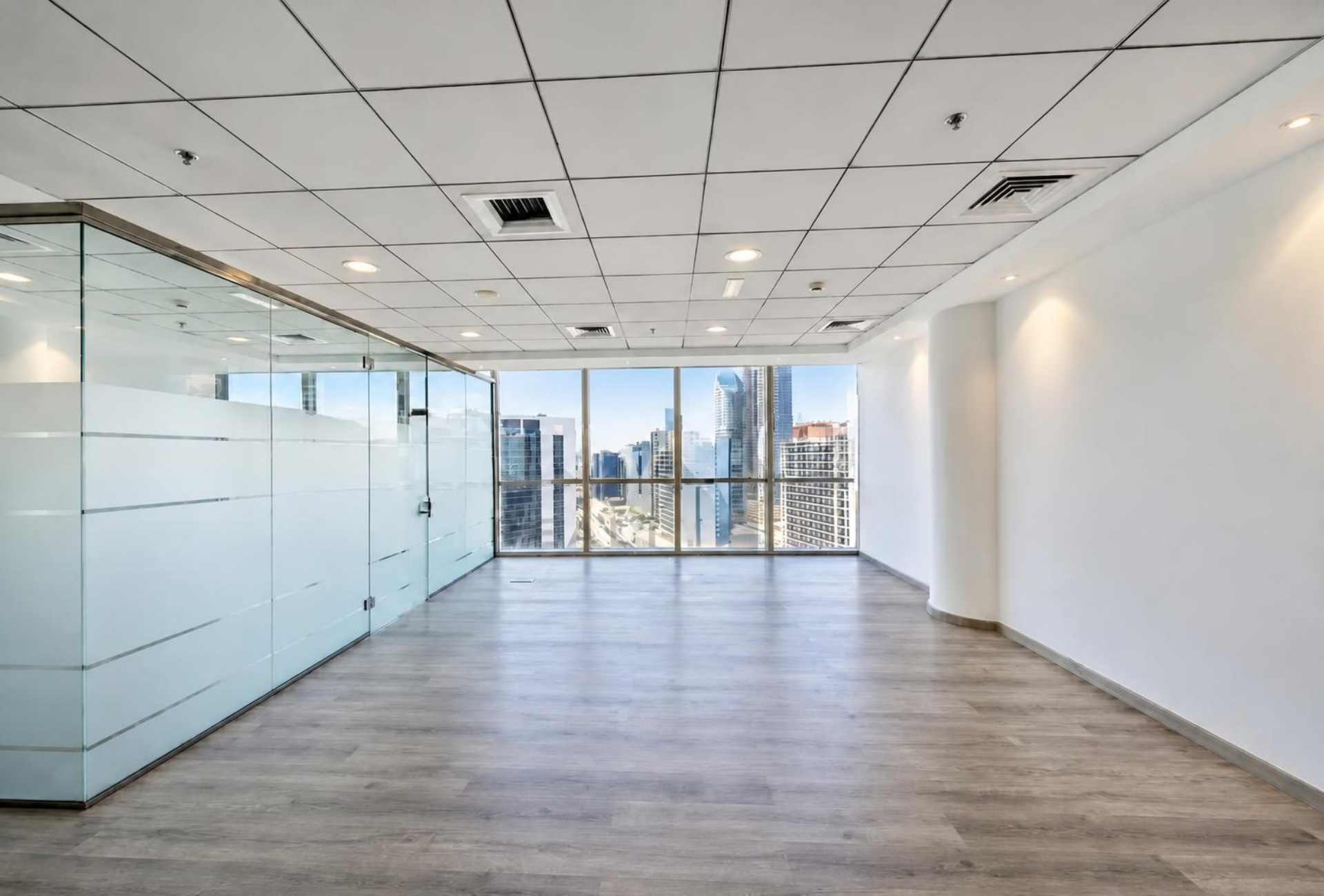 B2B Tower open office space
