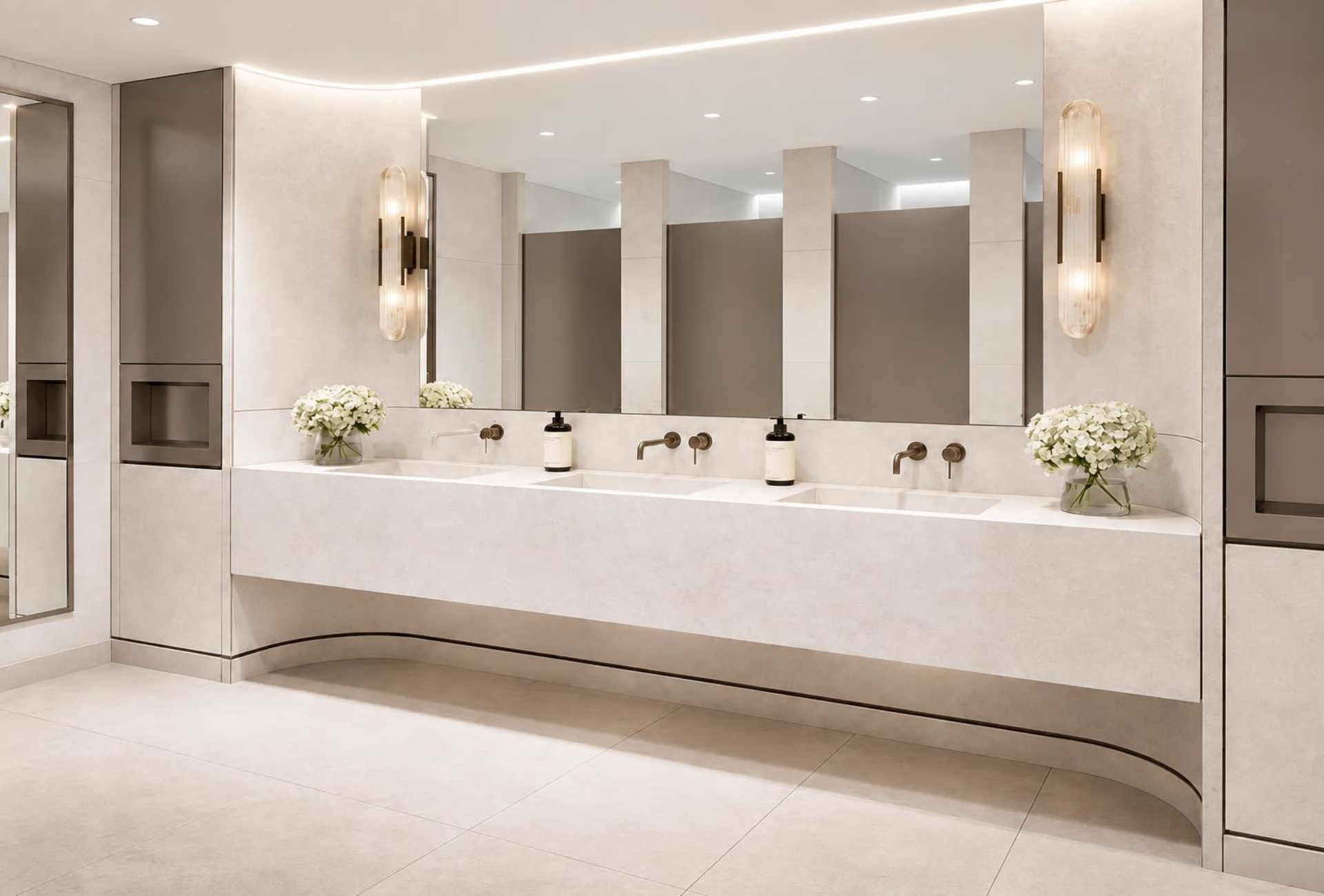 Washroom in Emaar Business Park Building 3