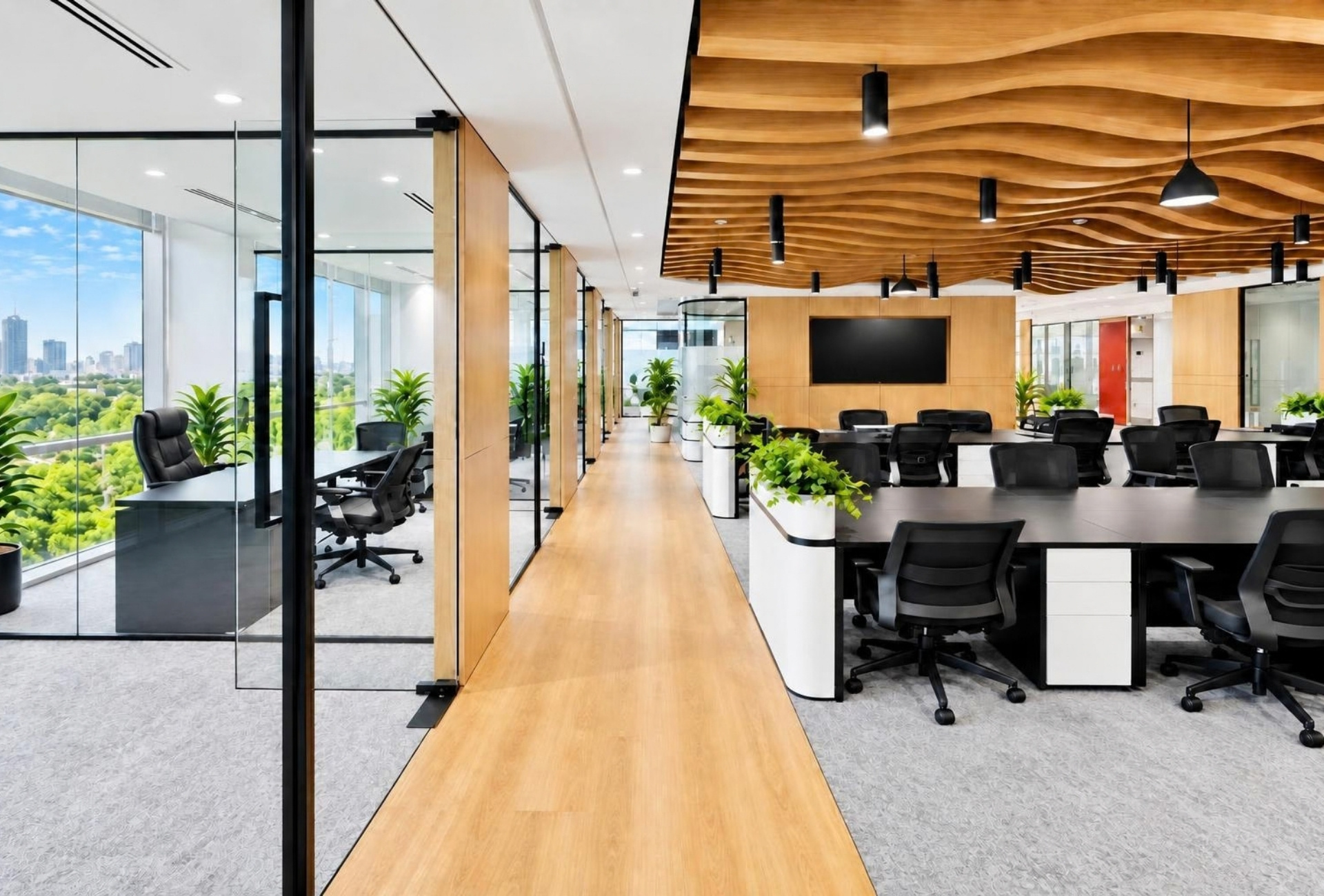 Fully fitted office in Emaar Business Park Building 1 – photo 2