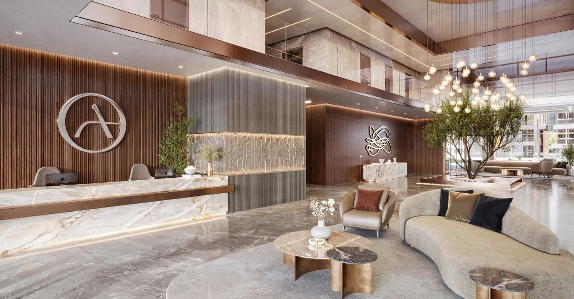 HQ by Arista Al Furjan reception and lobby, Dubai