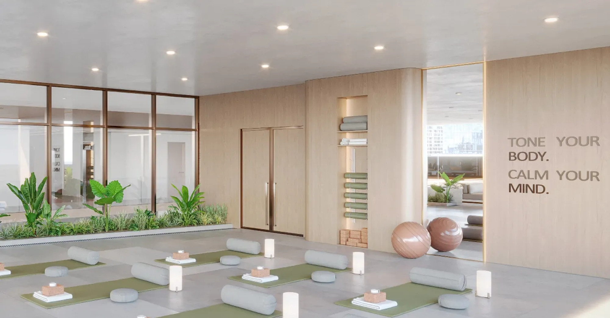 HQ by Arista Al Furjan yoga and stretching studio, Dubai