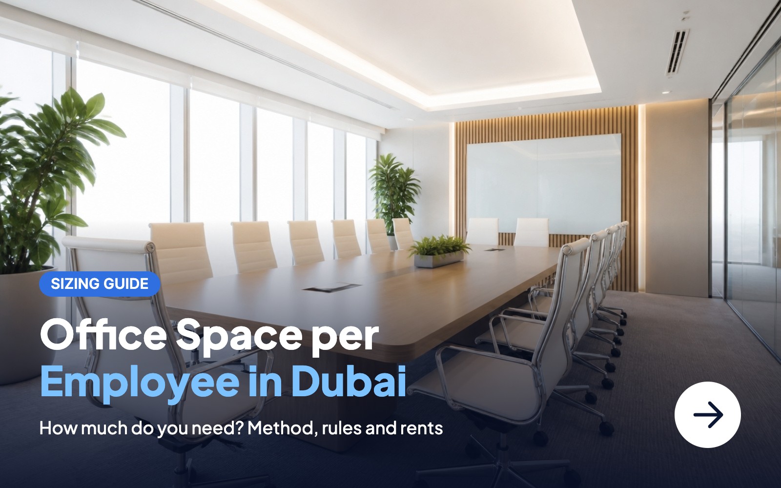 office space per employee