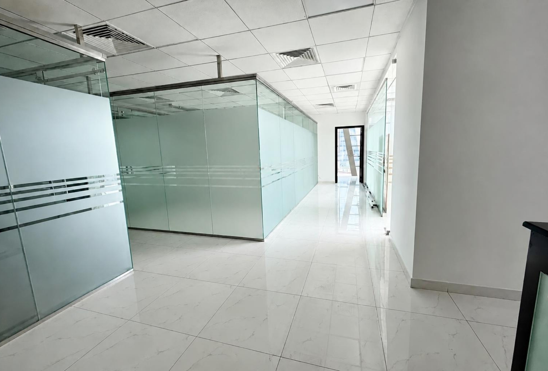 The Prism Business Bay office floor