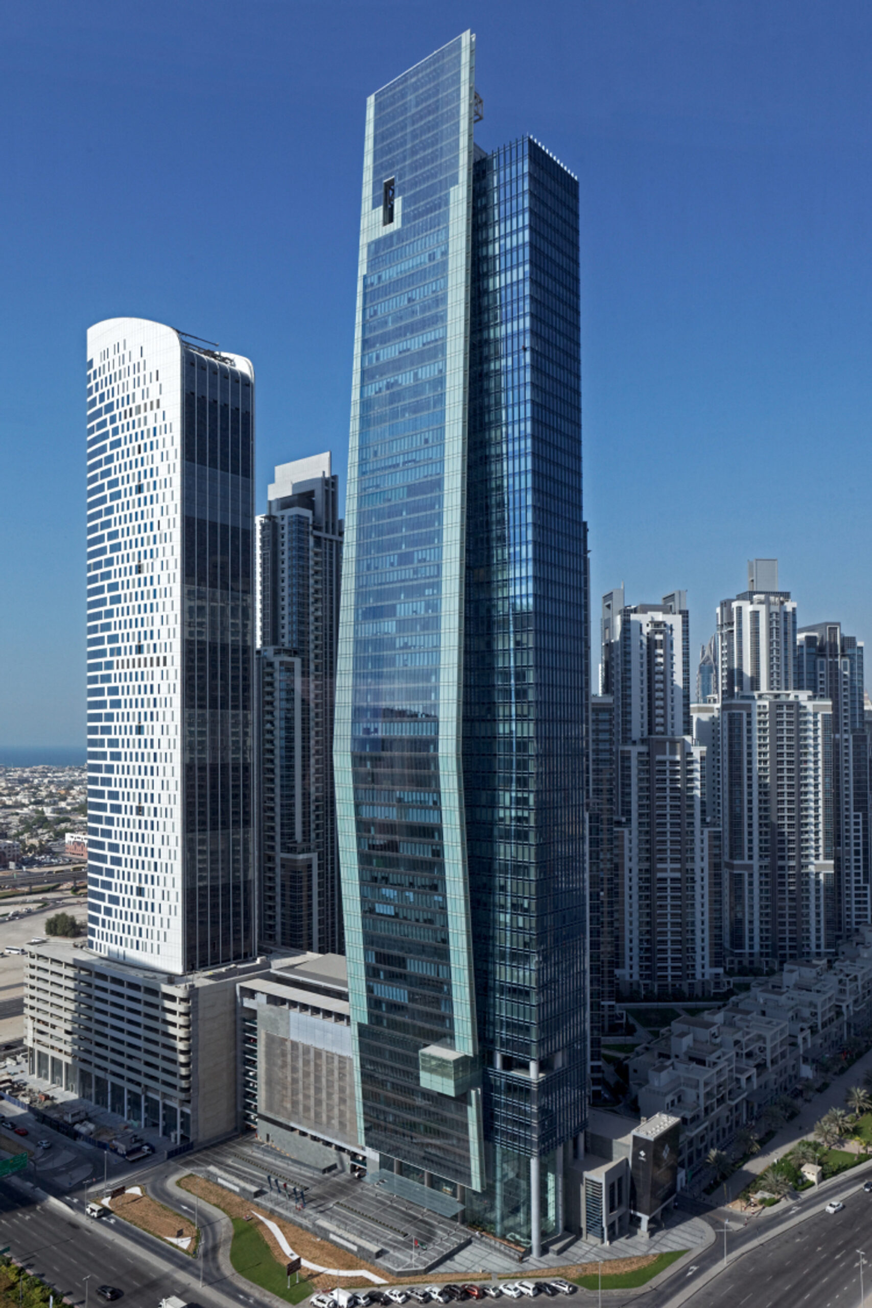Vision Tower Business Bay office tower business bay skyline view, Dubai