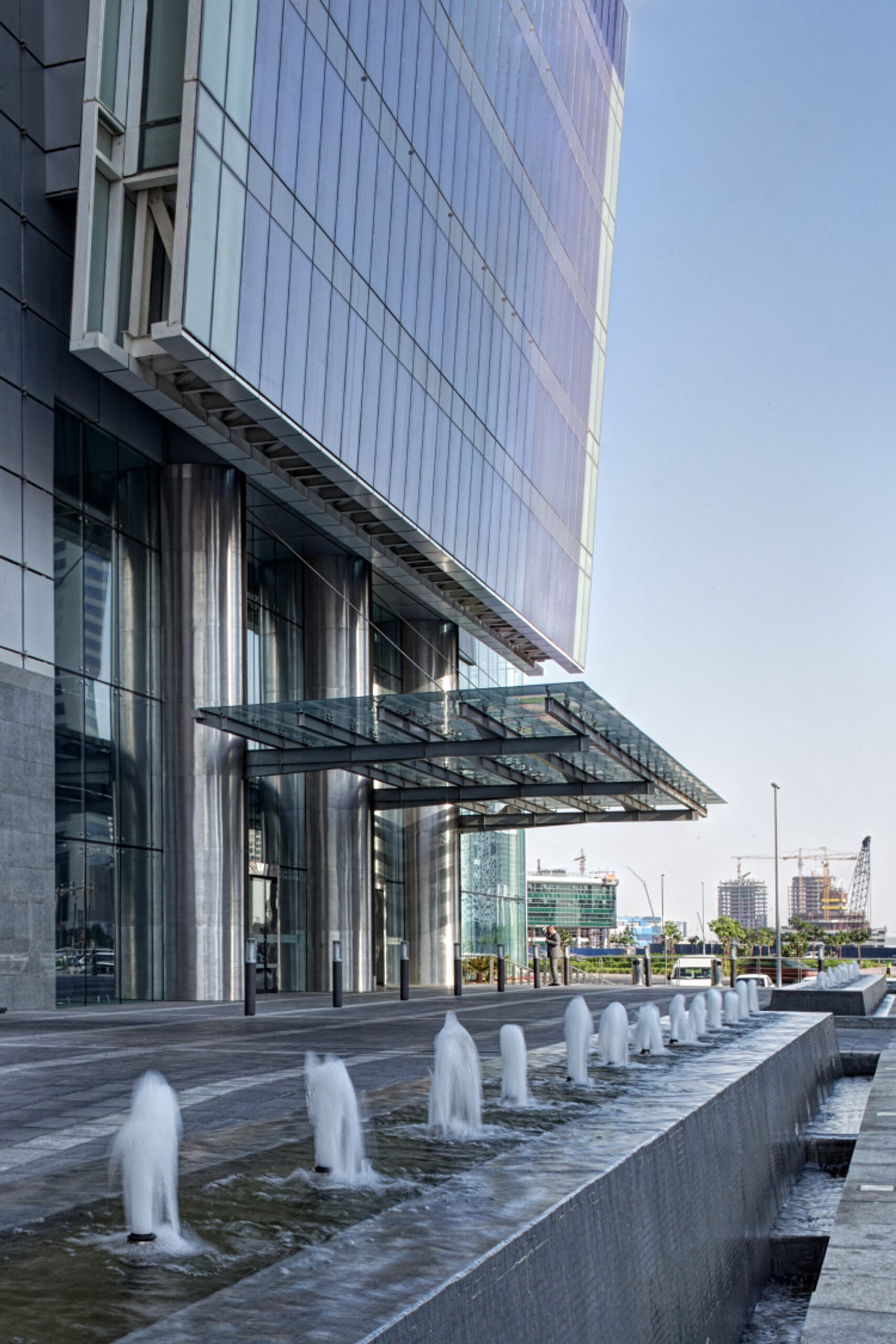 Vision Tower Business Bay office tower lobby, Dubai